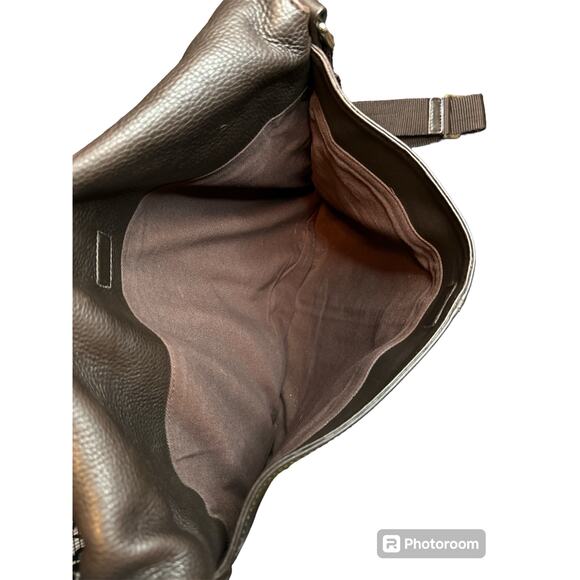 Cole Haan Leather lap top bag or large crossbody - Picture 3 of 6